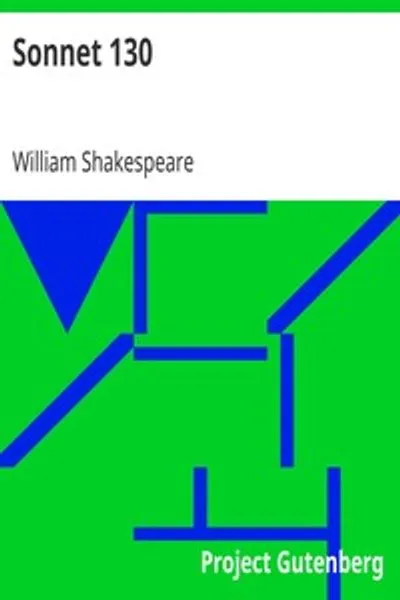 Обложка книги "Сонет 130"