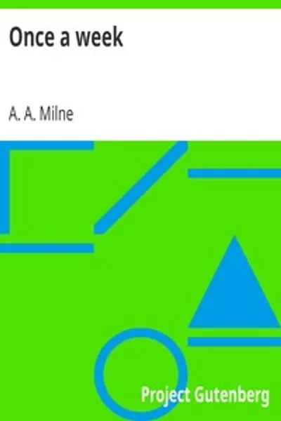 Обложка книги "Раз в неделю"