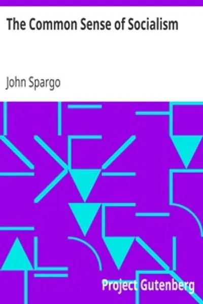 Обложка книги "Здравый смысл социализма: Серия писем, адресованных Джонатану Эдвардсу из Питтсбурга"