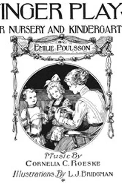 Обложка книги "Пальчиковые игры для детского сада и яслей"