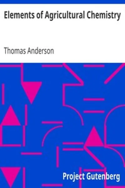 Обложка книги "Элементы сельскохозяйственной химии"
