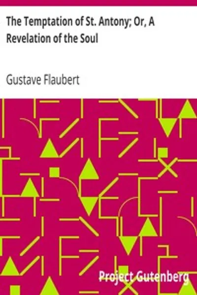 Обложка книги "Искушение святого Антония; или, Откровение души"