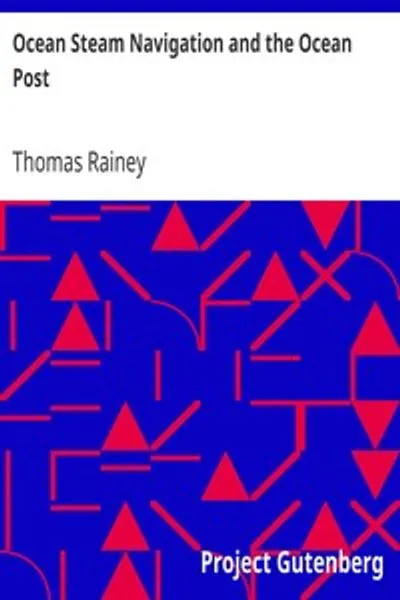 Обложка книги "Океанская пароходная навигация и океанская почта"