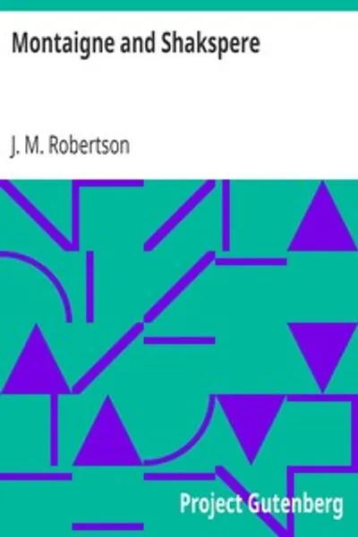 Обложка книги "Монтень и Шекспир"