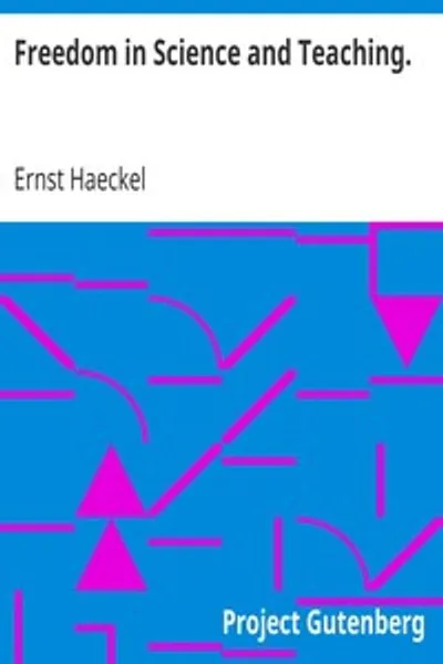 Обложка книги "Свобода в науке и преподавании"