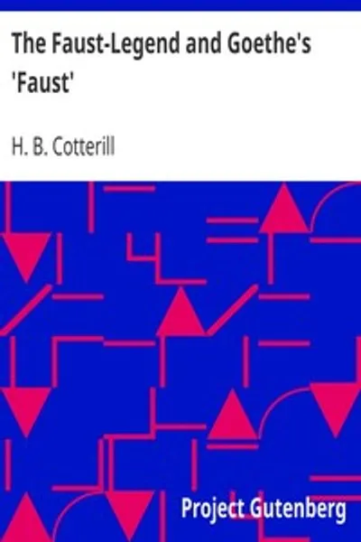 Обложка книги "Легенда о Фаусте и 'Фауст' Гёте"