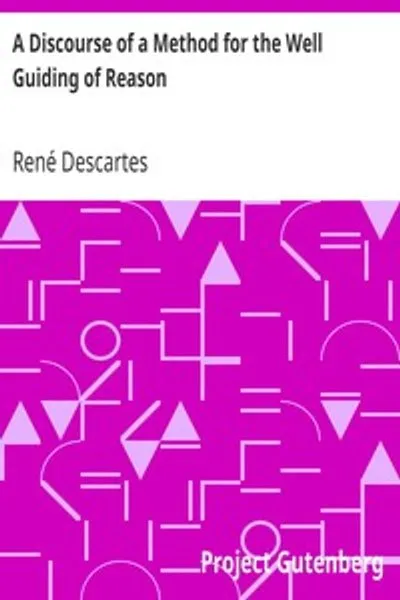 Обложка книги "Рассуждение о методе"
