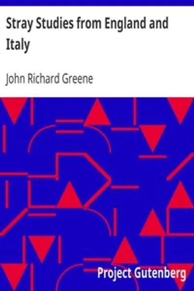 Обложка книги "Бродячие исследования из Англии и Италии"
