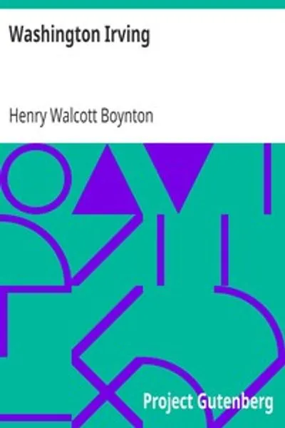 Обложка книги "Вашингтон Ирвинг"