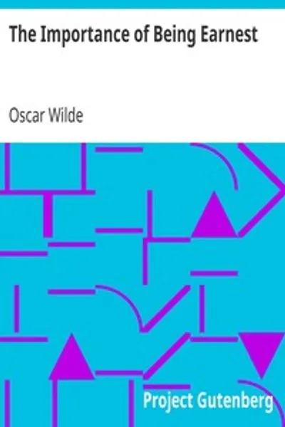Обложка книги "Как важно быть серьезным"
