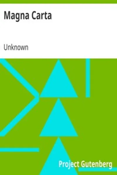 Обложка книги "Великая хартия вольностей"