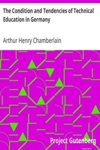 Обложка книги "Положение и тенденции технического образования в Германии"