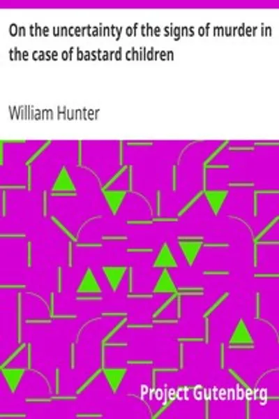 Обложка книги "О неопределенности признаков убийства в случае незаконнорожденных детей"