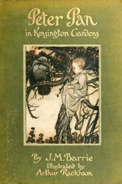Обложка книги "Питер Пэн в Садах Кенсингтона"