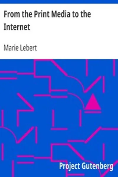Обложка книги "От печатных СМИ к Интернету"