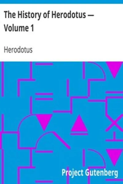 Обложка книги "История Геродота. Том 1"