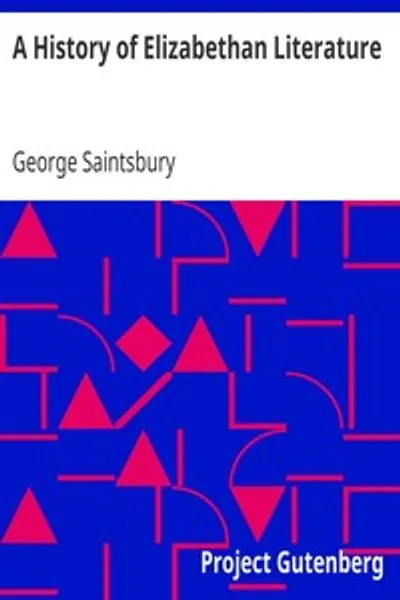 Обложка книги "История эпохи Елизаветы"