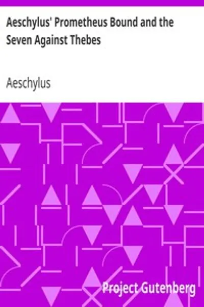 Обложка книги "Прикованный Прометей и Семь против Фив"