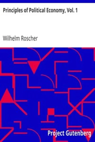 Обложка книги "Основы политической экономии, т. 1"