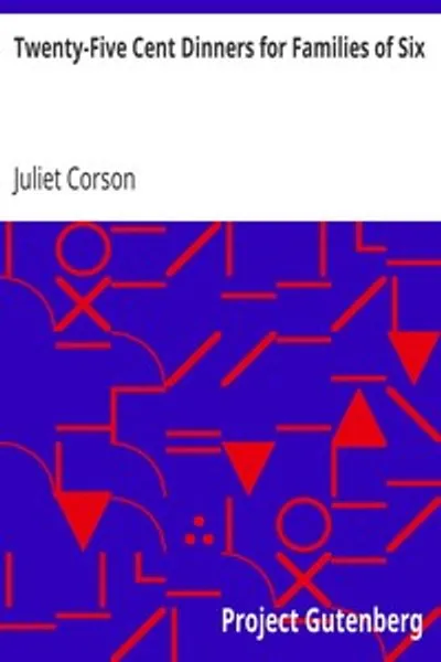Обложка книги "Двадцать пять центов на обед для семьи из шести человек"