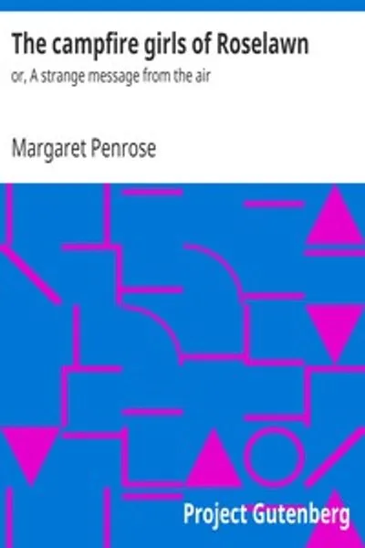 Обложка книги "Девочки у костра из Розлана: Или странное послание из воздуха"