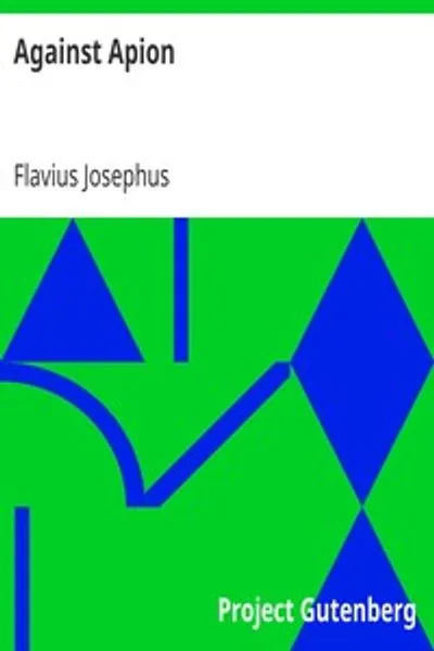 Обложка книги "Против Апиона"