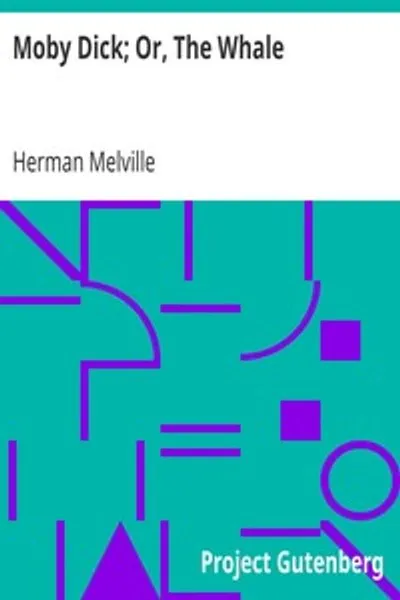 Обложка книги "Моби Дик, или Белый Кит"