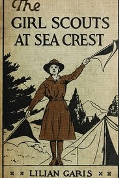 Обложка книги "Девочки-скауты на Морском берегу; Или, спасение сигналами"