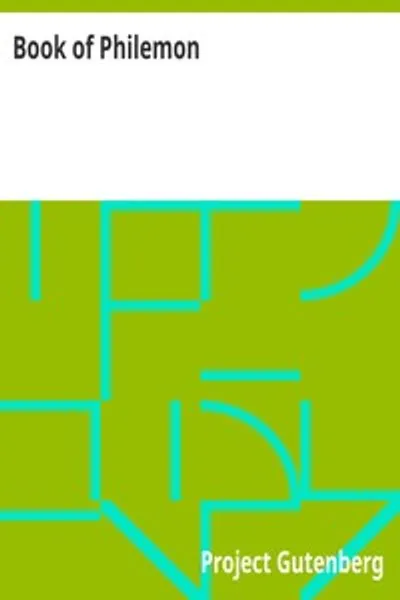 Обложка книги "Послание к Филимону"