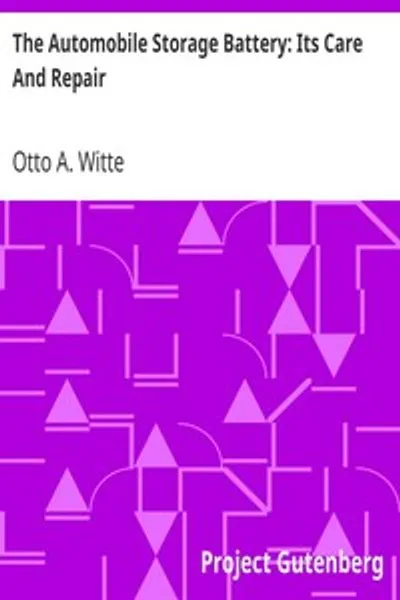 Обложка книги "Автомобильный аккумулятор: Уход и ремонт"