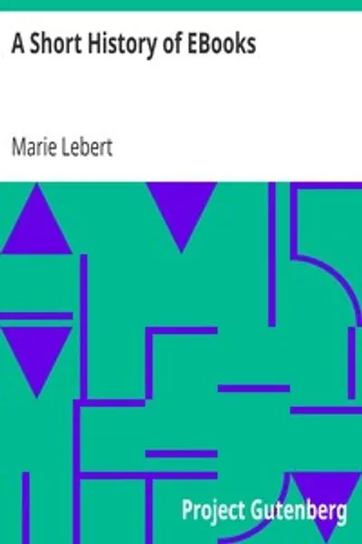 Обложка книги "Краткая история электронных книг"