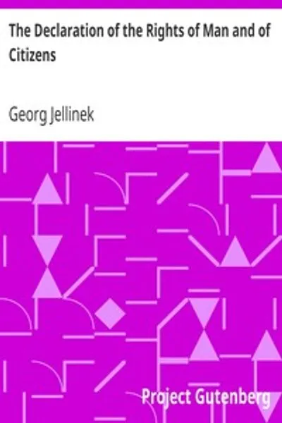 Обложка книги "Декларация прав человека и гражданина"