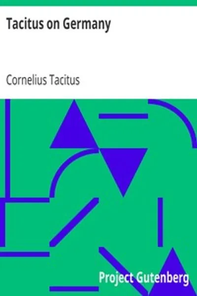 Обложка книги "Тацит о Германии"