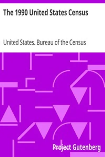 Обложка книги "Перепись населения США 1990 года"