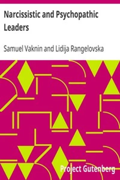 Обложка книги "Нарциссические и психопатические лидеры"