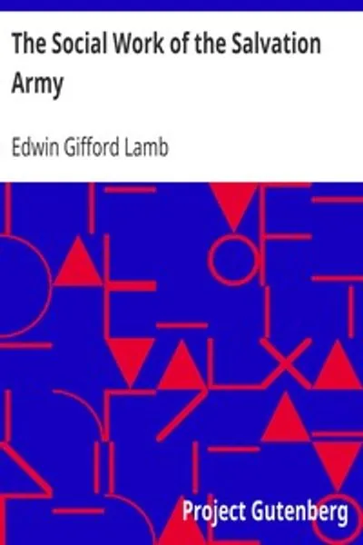 Обложка книги "Социальная работа Армии Спасения"