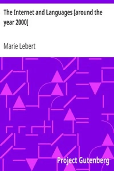 Обложка книги "Интернет и языки [около 2000 года]"