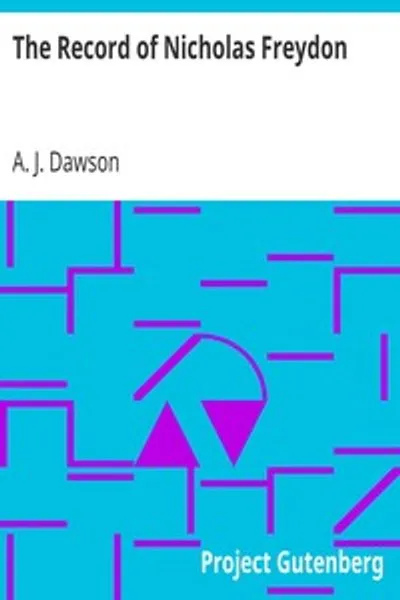 Обложка книги "Записки Николаса Фрейдона: Автобиография"