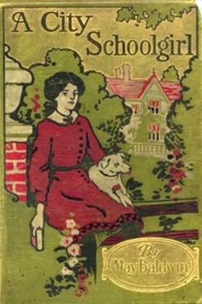 Обложка книги "Городская школьница и её друзья"