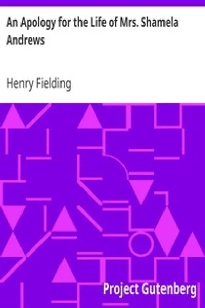Обложка книги "Апология жизни миссис Шамела Андерс"
