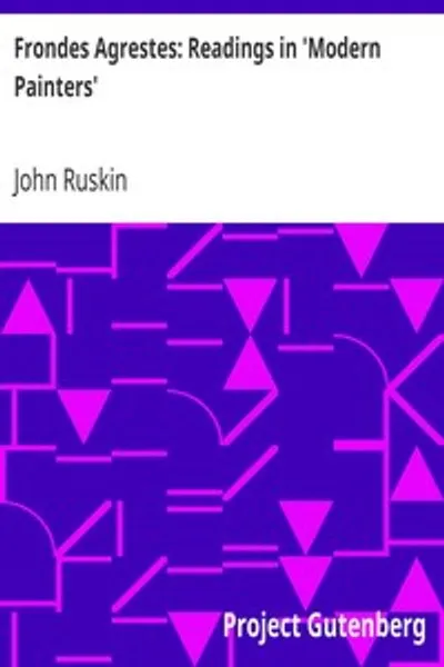 Обложка книги "Сельские ветви: Чтения в "Современных живописцах""