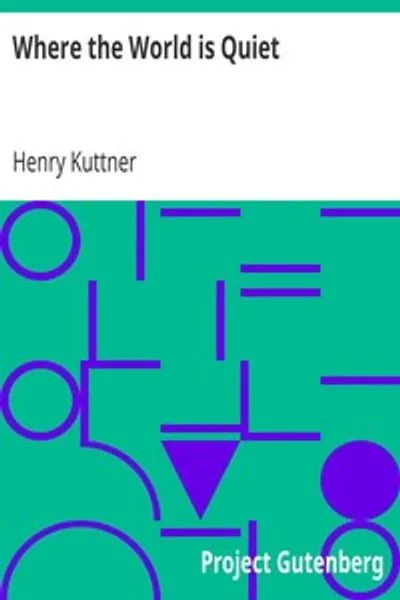 Обложка книги "Где мир тих"