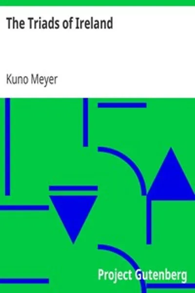 Обложка книги "Ирландские триады"