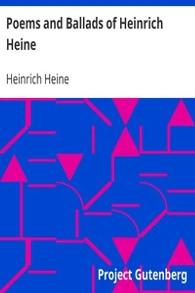 Обложка книги "Стихотворения и баллады Генриха Гейне"