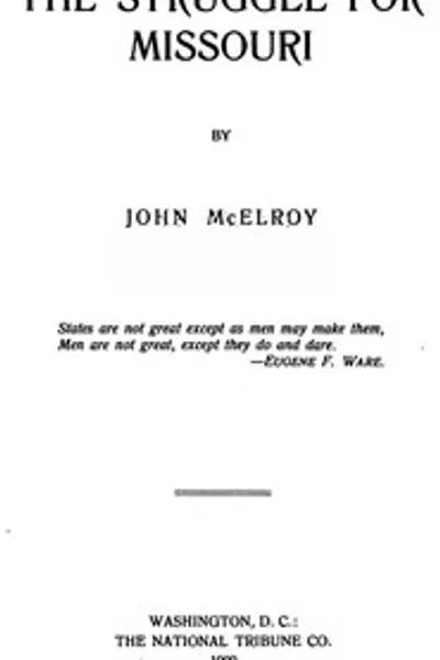 Обложка книги "Борьба за Миссури"
