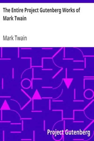 Обложка книги "Собрание сочинений Марка Твена"