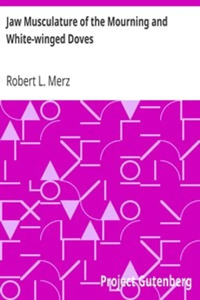 Обложка книги "Мышцы челюсти горлиц-рыданок и белокрылых"