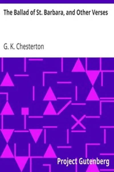 Обложка книги "Баллада о святой Варваре и другие стихотворения"