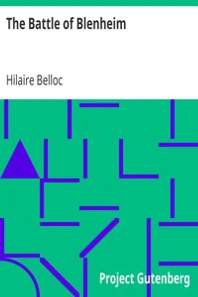 Обложка книги "Битва при Бленхейме"