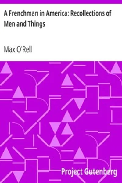 Обложка книги "Француз в Америке: Воспоминания о людях и вещах"
